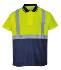 Portwest Hi-vis two-tone polo shirt (S479)