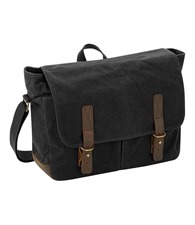 Heritage waxed canvas messenger