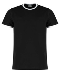 Kustom Kit Fashion fit ringer tee