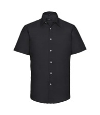 Short sleeve easycare tailored Oxford shirt
