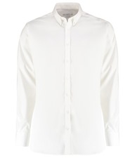 Kustom Kit Stretch Oxford shirt long-sleeved (slim fit)