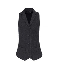 Women's herringbone waistcoat