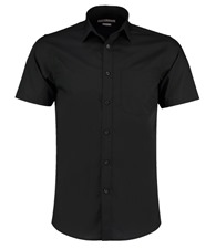 Kustom Kit Poplin shirt short-sleeved (tailored fit)