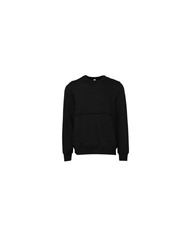 Bella Canvas Unisex raw-seam crew pullover