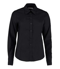 Kustom Kit Women's corporate Oxford blouse long-sleeved (tailored fit)