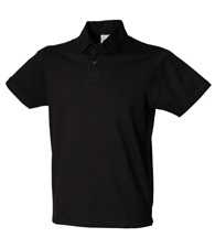 Short sleeve stretch polo
