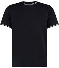 Kustom Kit Tipped tee (fashion fit)