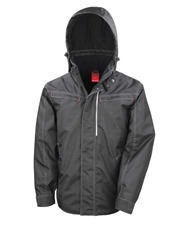 Denim texture rugged jacket