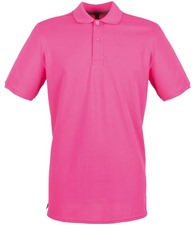 Henbury Micro-fine piqué polo shirt