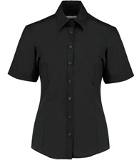 Business blouse short-sleeved (tailored fit)