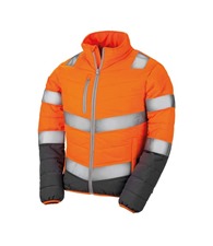 Women's soft padded safety jacket
