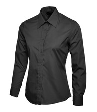 Ladies Poplin Full Sleeve Shirt
