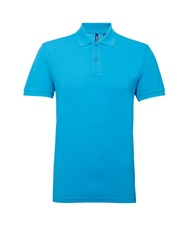 Mens polycotton blend polo