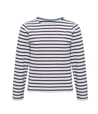 Asquith & Fox Kids Marinière coastal long sleeve tee