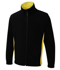 280GSM Two Tone Full Zip Fleece Jacket