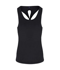 ® TriDri� Women's yoga knot vest