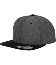 Flexfit by Yupoong Chambray-suede snapback (6089CH)