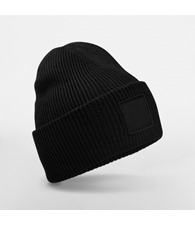 Beechfield Deep-cuffed tonal patch beanie