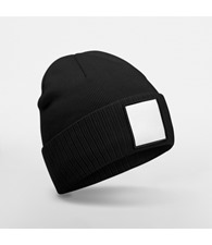 Appliqu� patch beanie