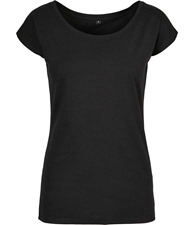 Build Your Brand Basic Women's wide neck tee