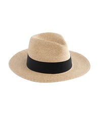 Straw fedora