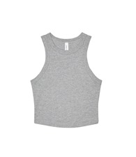 Women�s micro rib racer tank