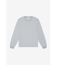 Unisex heavy boxy long sleeve tee