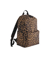 Leopard print backpack