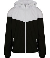 Two-tone tech windrunner jacket