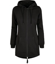 Build Your Brand Women's sweat parka