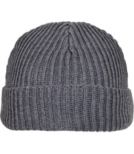 Build Your Brand Recycled yarn fisherman beanie