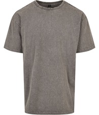 Acid washed heavy oversized tee