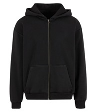 Build your Brand Vintage heavy zip hoodie