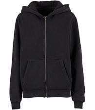 Build your Brand Women�s vintage heavy zip hoodie