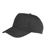 Result Headwear Boston 5-panel polycotton printer's cap