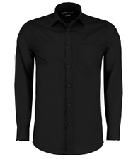 Kustom Kit Poplin shirt long-sleeved (tailored fit)