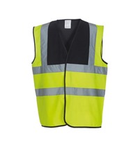 Yoko Hi-vis 2-band-and-braces waistcoat (HVW100)