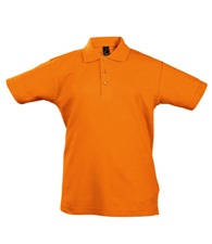 Kids Summer II Cotton Piqué Polo Shirt
