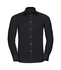 Long sleeve easycare tailored Oxford shirt
