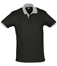 Prince Contrast Cotton Piqué Polo Shirt