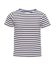 Asquith & Fox Kids Marinière coastal short sleeve tee