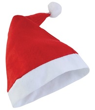 The Christmas Shop Budget Santa hat