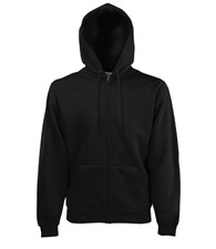Premium 70/30 hooded sweatshirt jacket