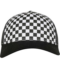 Checkerboard retro trucker (6506CB)
