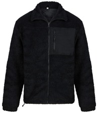 Front Row Recycled sherpa fleece