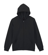 Softstyle� midweight fleece adult full-zip hooded sweatshirt