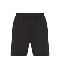 Knitted shorts with zip pockets