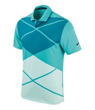 Vapor argyle print polo