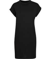 Women�s extended shoulder dress