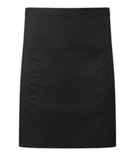 �Colours collection� mid-length pocket apron